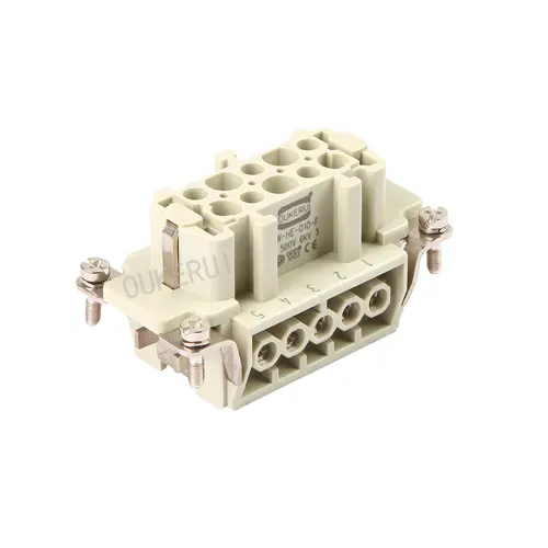 10 Pin 16A 500V Heavy Duty Connector Female Insert