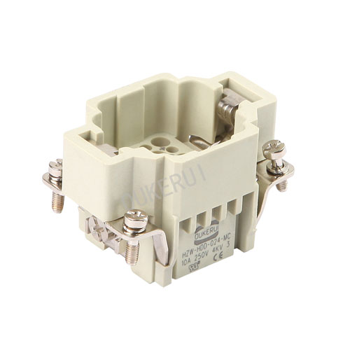 DD 24 250V 10A Heavy Duty Connector Male Insert