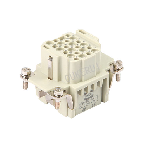 DD 24 250V 10AHeavy Duty Connector Female Insert